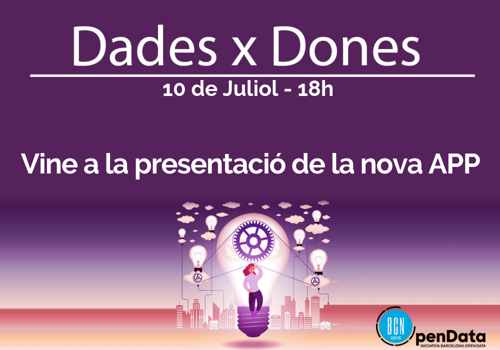 Presentació de l’APP Dades x Dones