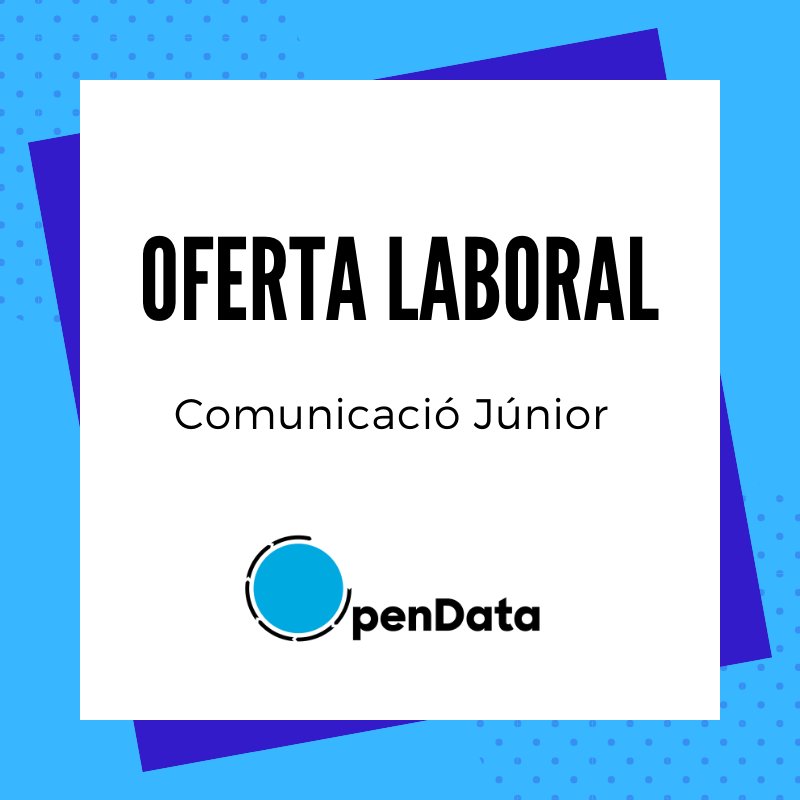 OFERTA LABORAL: Ampliem equip: Comunicació Junior