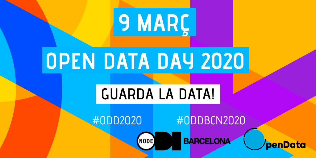 9 de març Celebració Open Data Day 2020