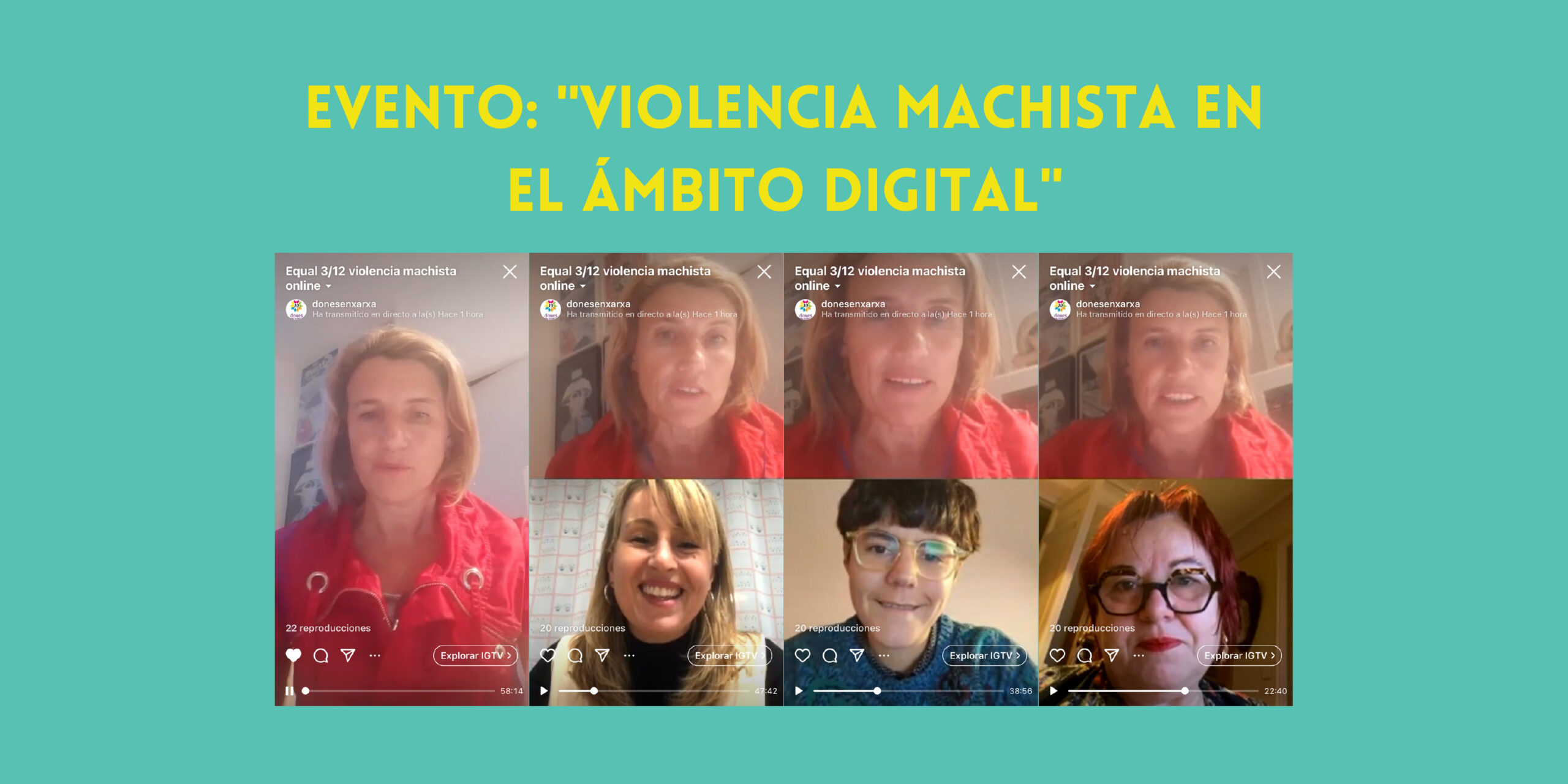 Crónica: Evento «Violencia machista en el ámbito digital» Proyecto Equal.