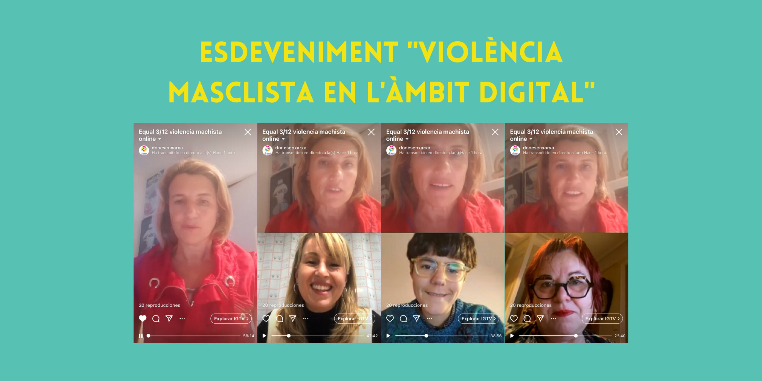 Crònica: Esdeveniment “Violència masclista en l’àmbit digital” Projecte Equal.