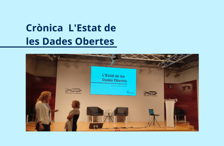 Crònica de L’Estat de les Dades Obertes