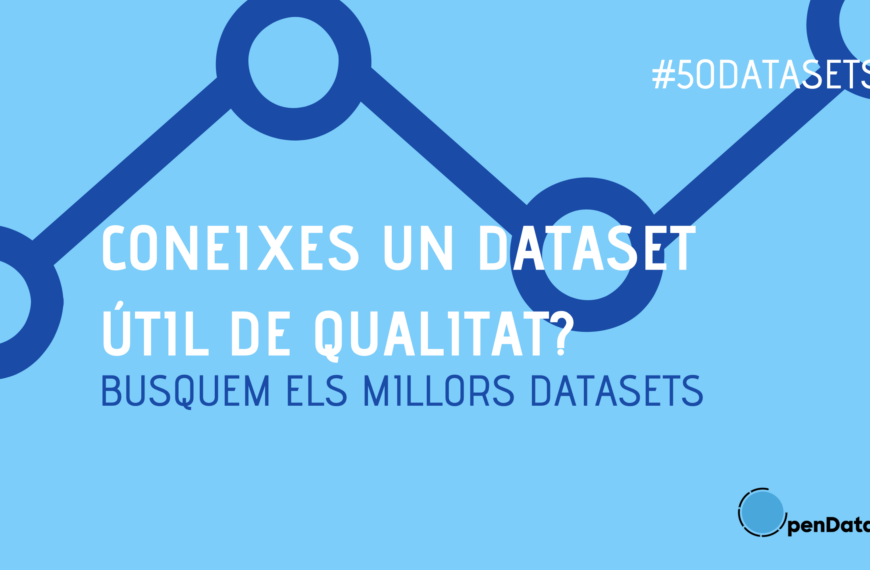 Repte #50Datasets : Rànquing millors dades obertes