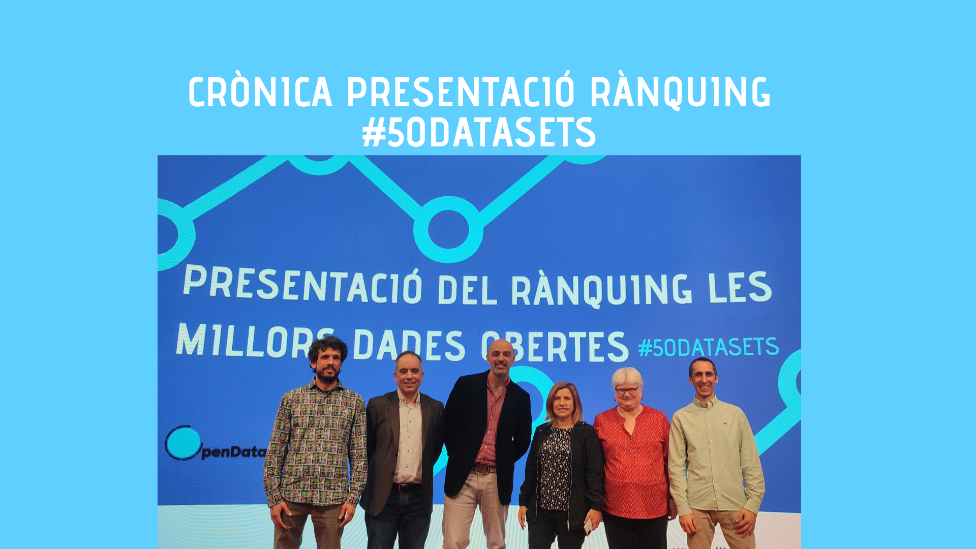 Crònica Presentació rànquing #50Datasets