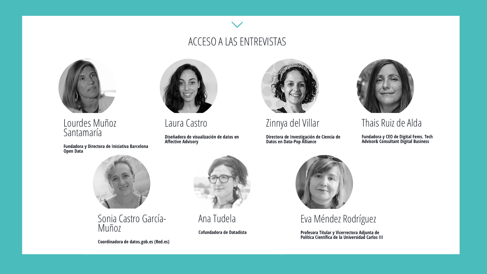 Entrevista a Lourdes Muñoz al cicle de Dades Obertes i Dones de la Universitat de València