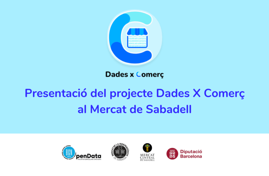 Presentació del projecte Dades X Comerç al Mercat de Sabadell