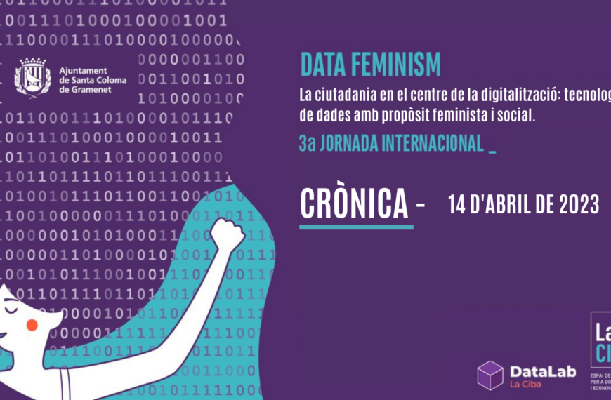 Crònica III Jornades Internacionals Data Feminism