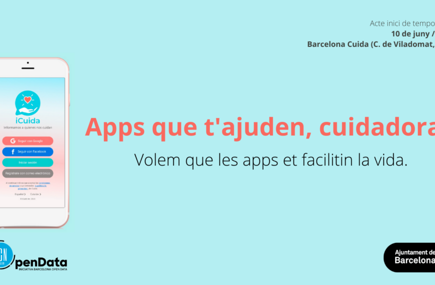 Acte d’inici de temporada “Apps que t’ajuden, cuidadora”