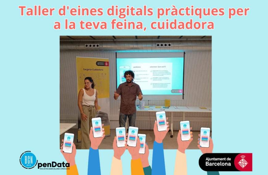 Crònica Taller d’eines digitals pràctiques pel teu treball, cuidadora