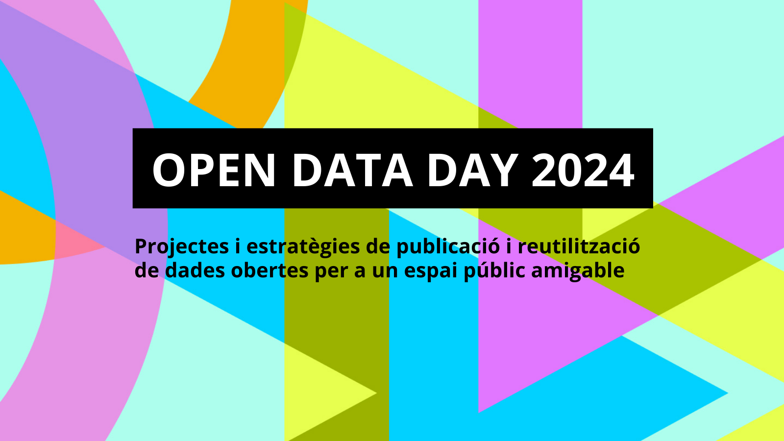 6 de març torna l’Open Data Day 2024!