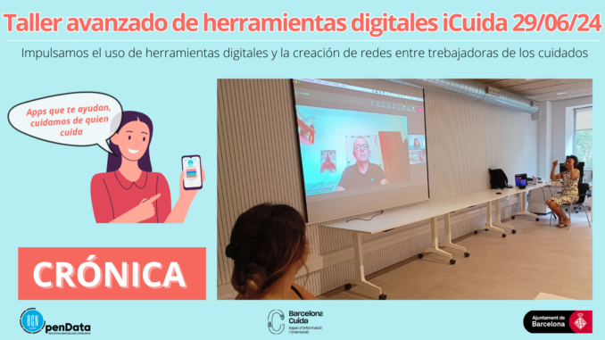 CRONICA 2906 Taller avanzado Herramientas Digitales iCuida