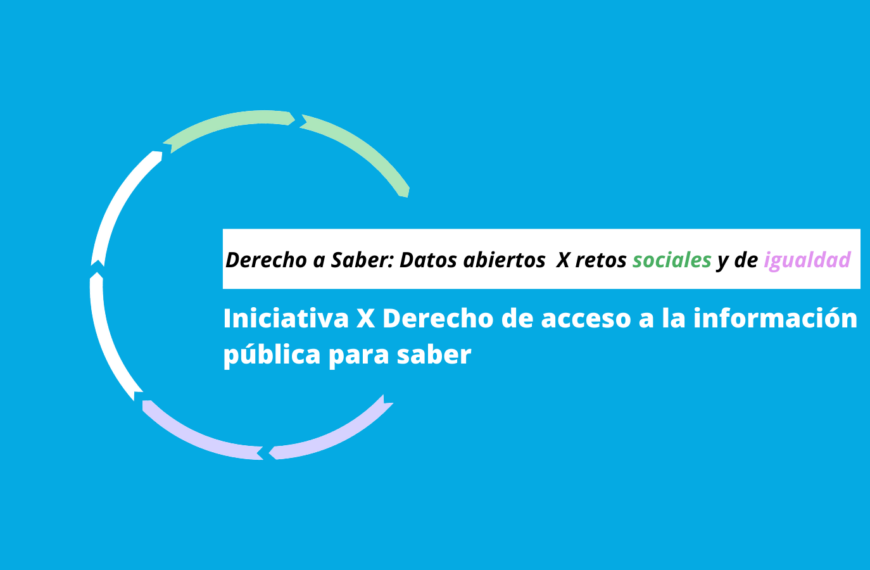 Derecho de acceso a la información para abordar los retos sociales y de igualdad