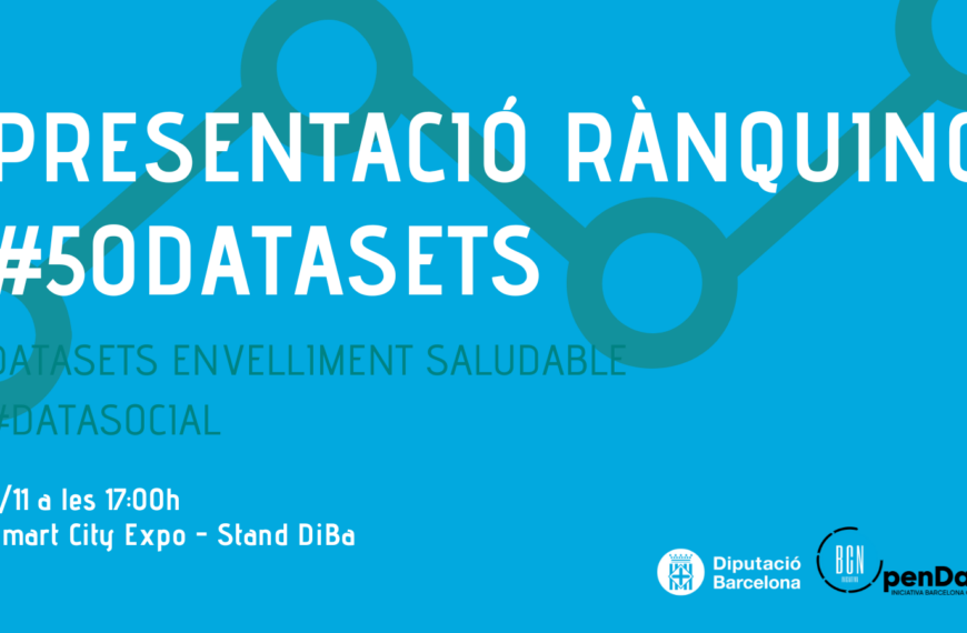 Presentació Rànquing 50Datasets per a la Promoció de l’Envelliment Saludable