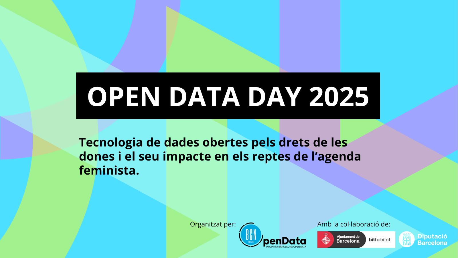 Open Data Day 2025: Dones liderant Dades Obertes per a la Igualtat