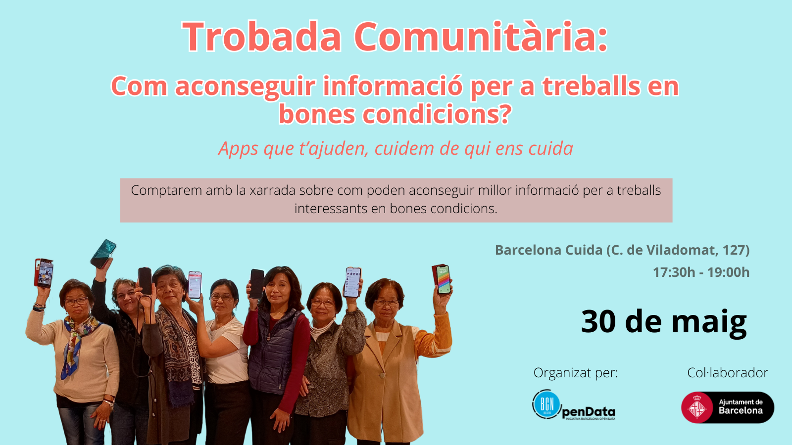 Trobada Comunitària: Com puc aconseguir millor informació per a feines interessants en bones condicions?