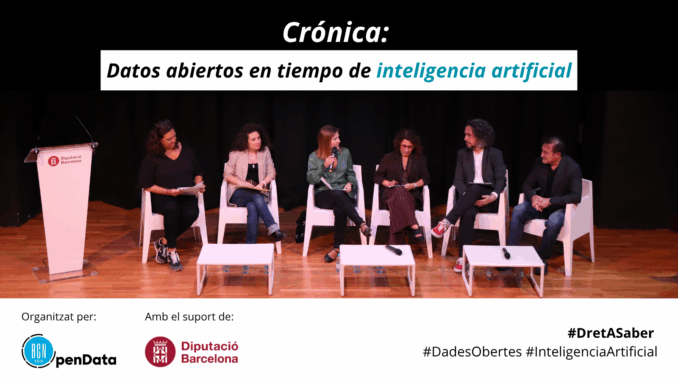 datos abiertos en tiempos de IA