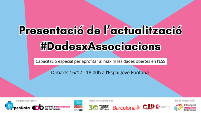 Dades per Associacions