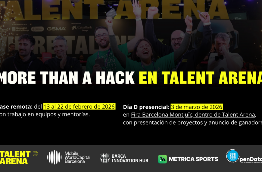 More than a Hack 2026: transforma datos deportivos en conocimiento táctico