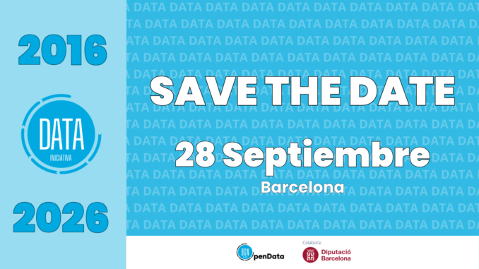 Save the date: 10 años del valor de los datos