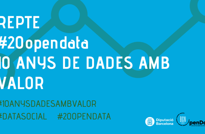 Repte #20opendata 2026: 10 anys de dades amb valor