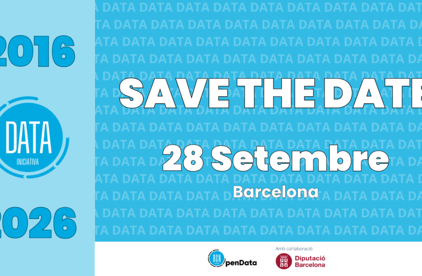 Save the date: 10 anys del valor de les dades