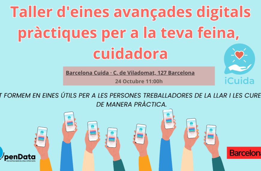 Talle avançat eines digitals iCuida